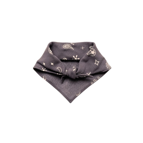 SCARF PAISLEY / peppercorn
