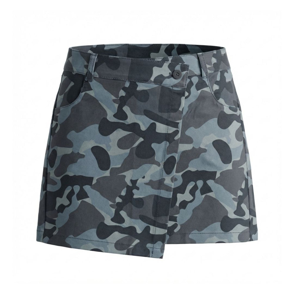 CAMO SKIRT /blue