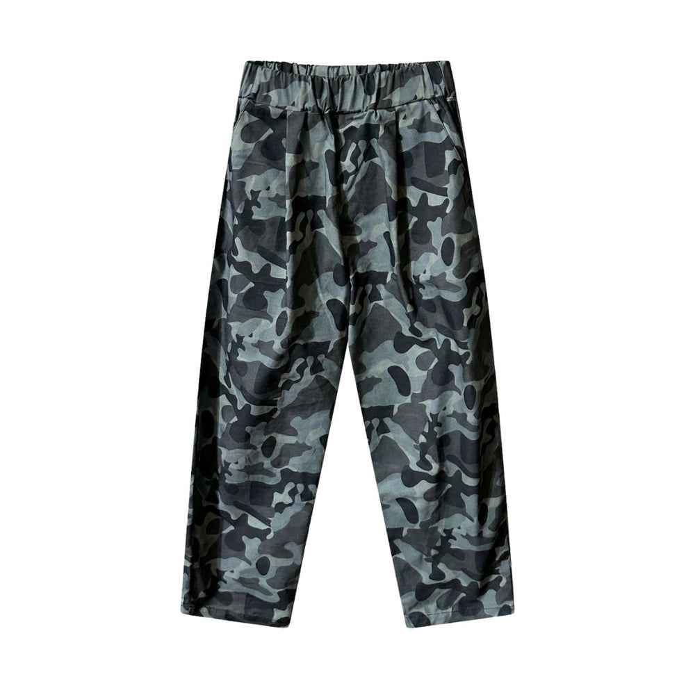 CAMO TROUSER / blue