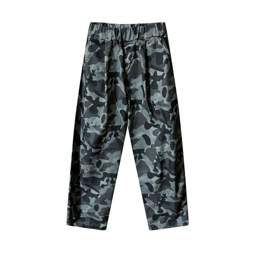 CAMO TROUSER / blue