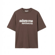 T-SHIRT ADORE ME / peppercorn