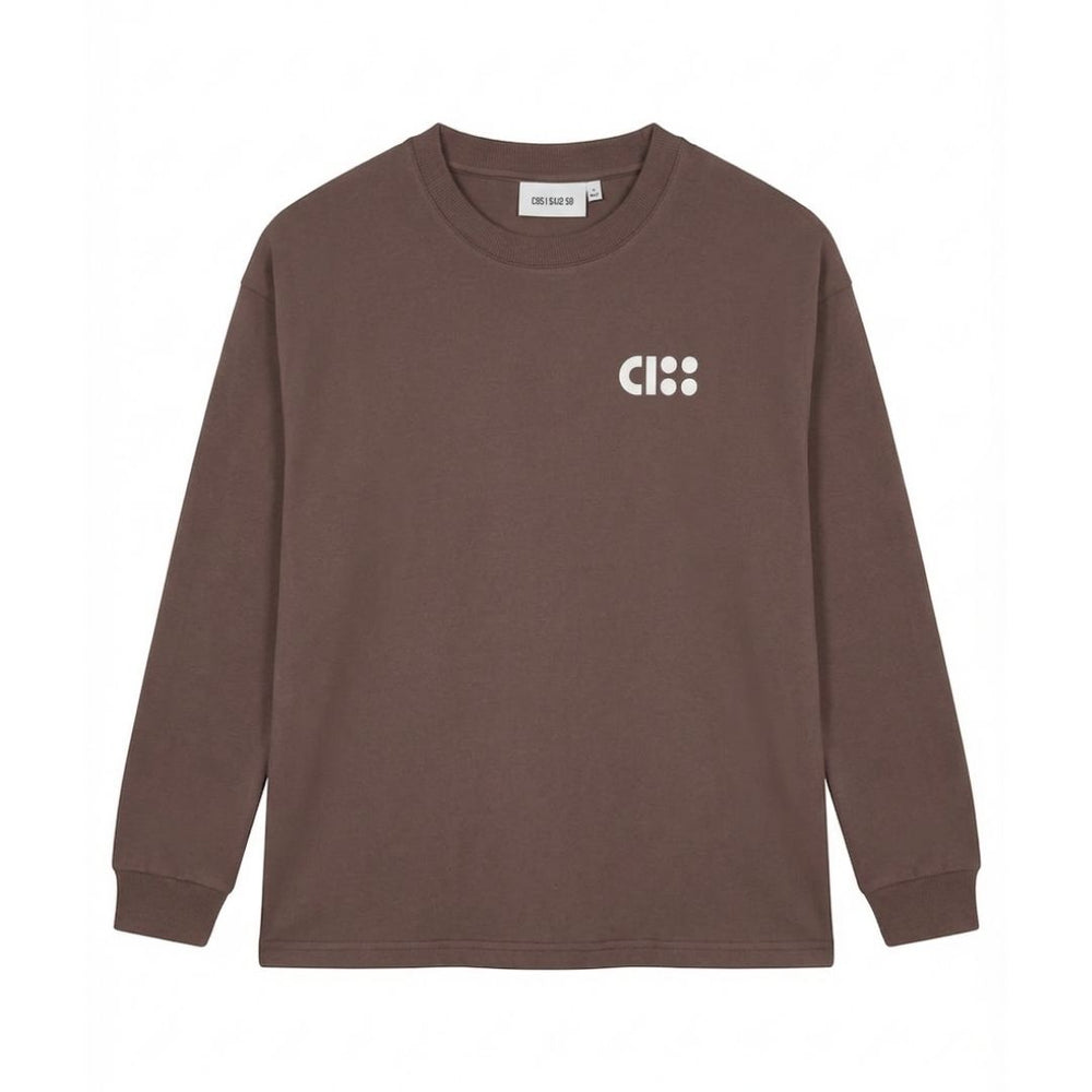 LONG SLEEVE T-SHIRT / peppercorn