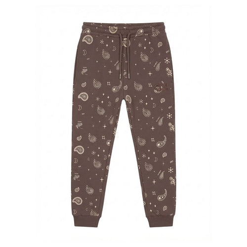 JOG PANT PAISLEY / peppercorn