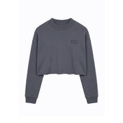 CUT OFF SWEATER / turbulence