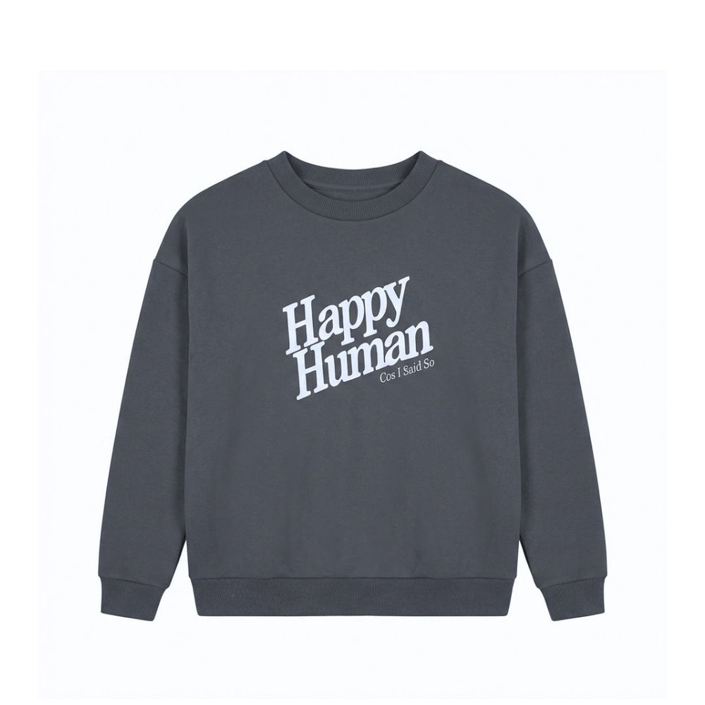 SWEATER HAPPY HUMAN / turbulence
