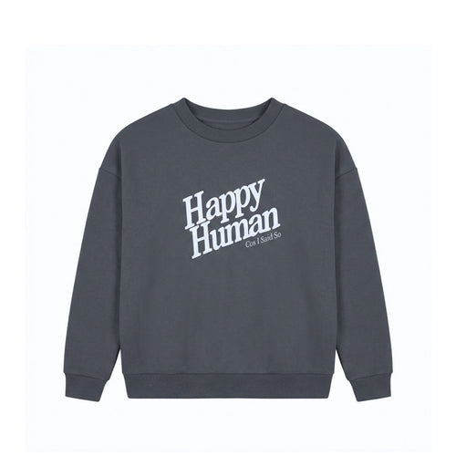 SWEATER HAPPY HUMAN / turbulence