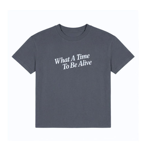 T-SHIRT WHAT A TIME / turbulence