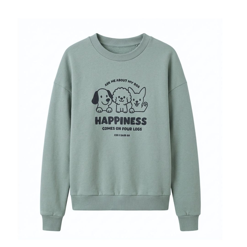 SWEATER DOGS /  silver blue