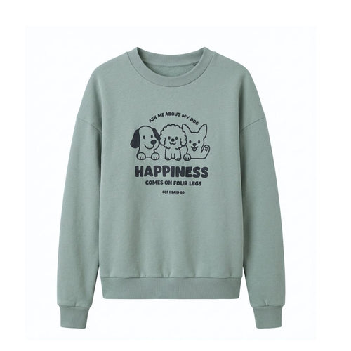 SWEATER DOGS /  silver blue