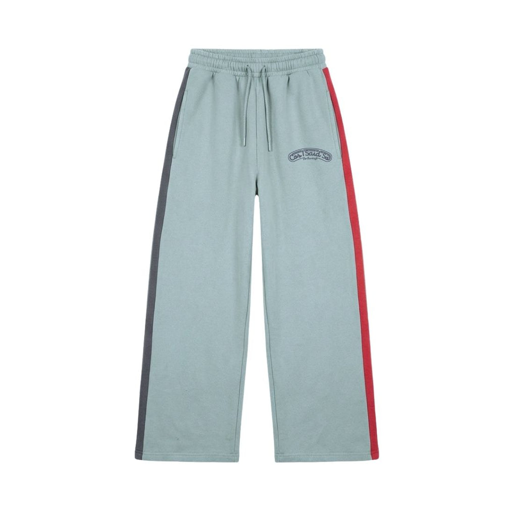 STRAIGHT JOG PANT / colour block
