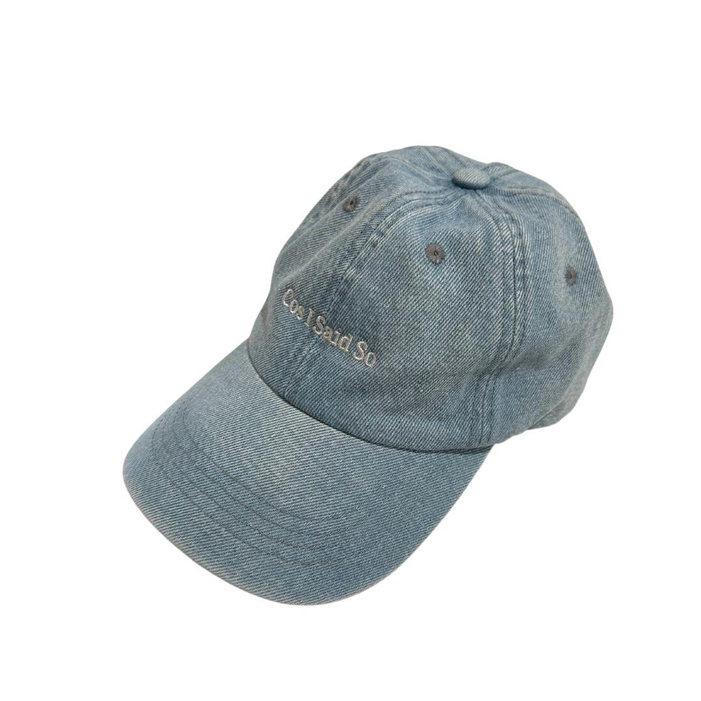 TEEN CAP - denim