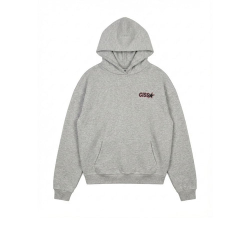 HOODIE CISS * / grey melange