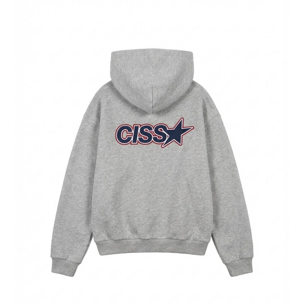 HOODIE CISS * / grey melange