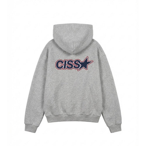 HOODIE CISS * / grey melange