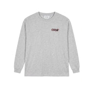 LONG SLEEVE T-SHIRT CISS * / grey melange
