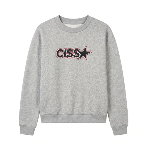 SWEATER CISS * / grey melange