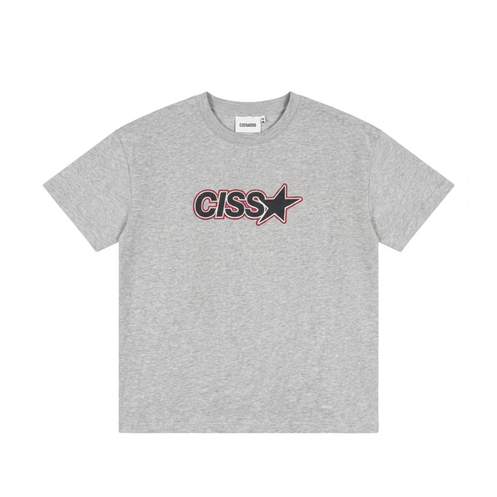 T-SHIRT CISS * / grey melange