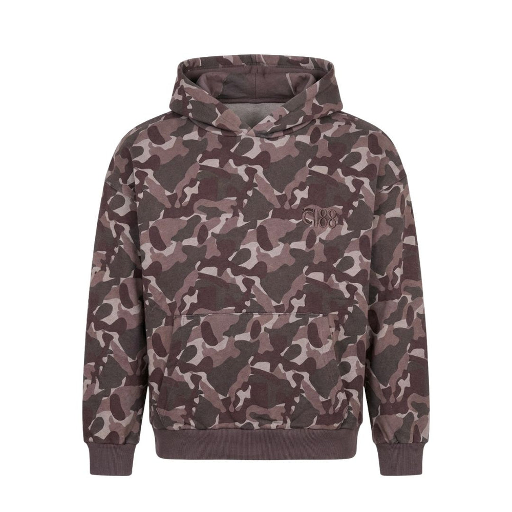 HOODIE CAMO / peppercorn