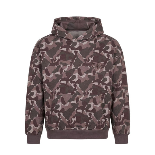 HOODIE CAMO / peppercorn