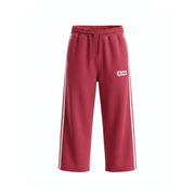 STRAIGHT JOG PANT / red