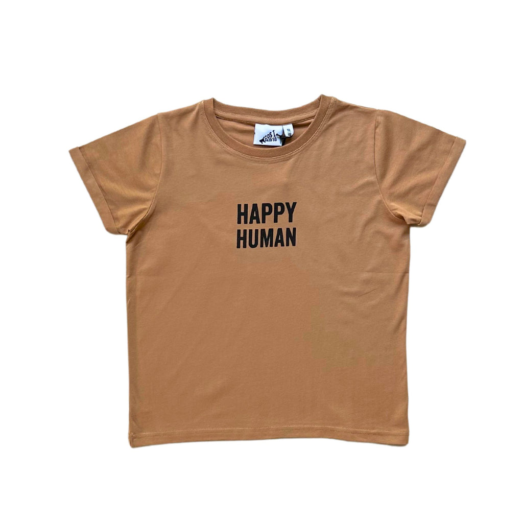 T-SHIRT HAPPY HUMAN / TANZINE
