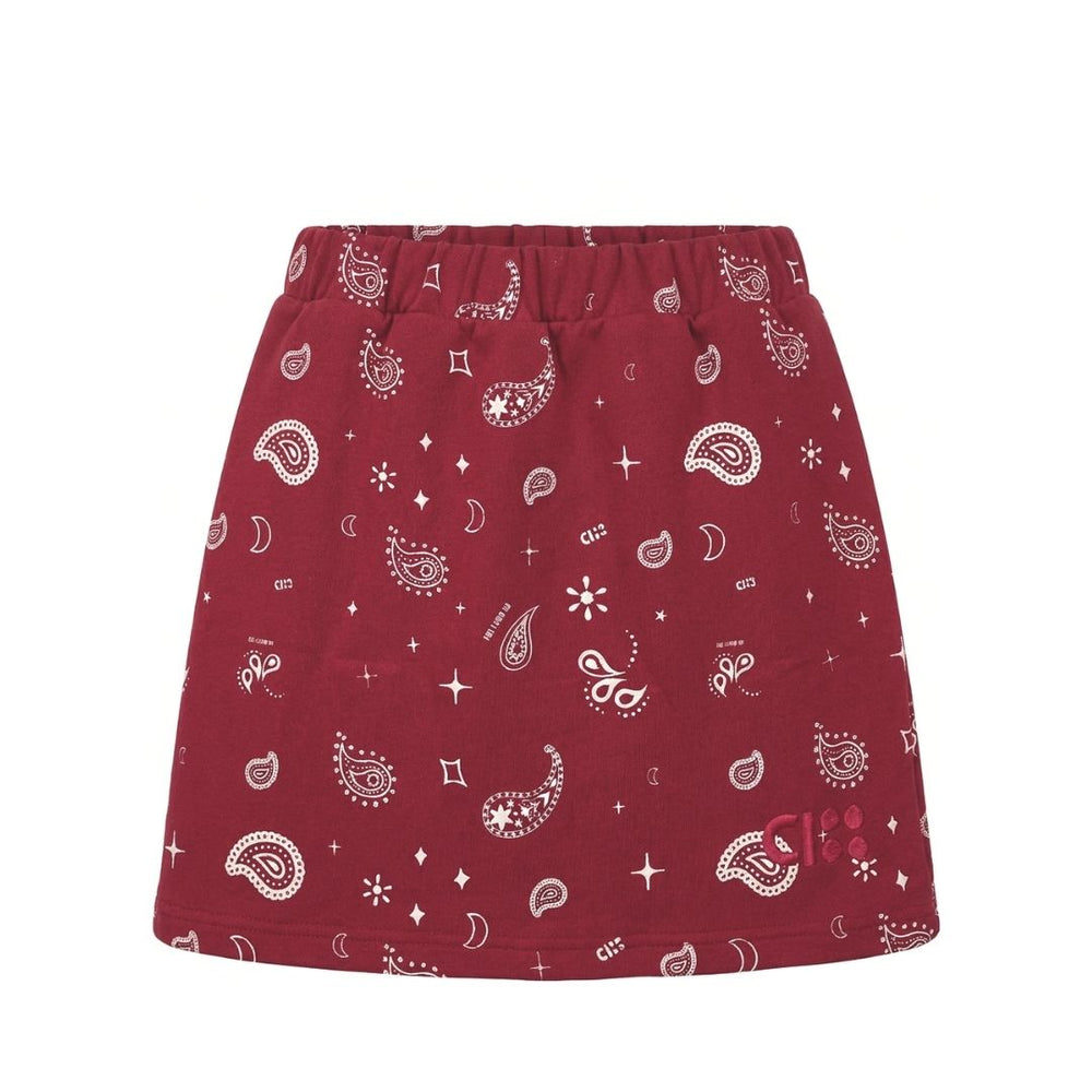 JOG SKIRT / paisley