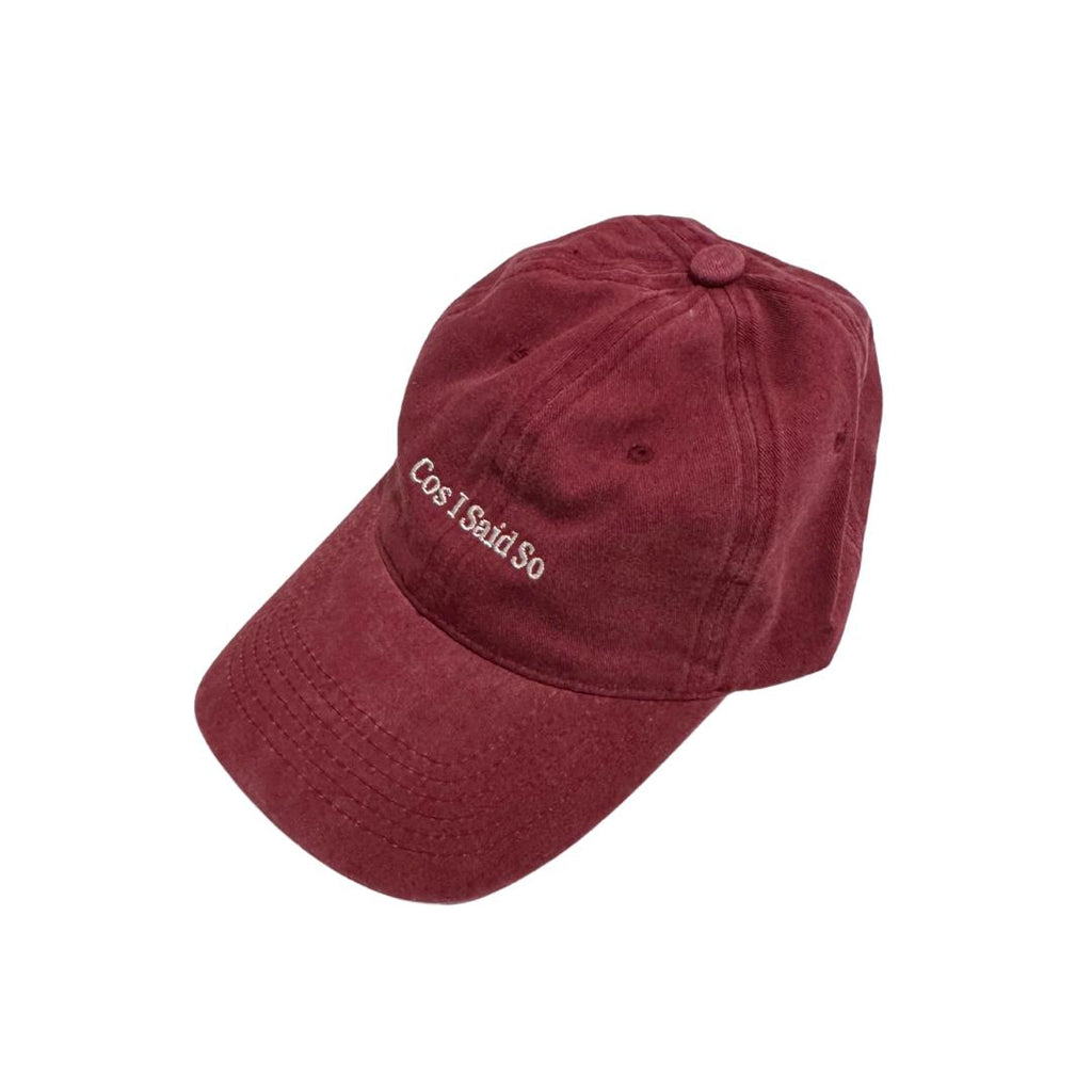 TEEN CAP - burgundy