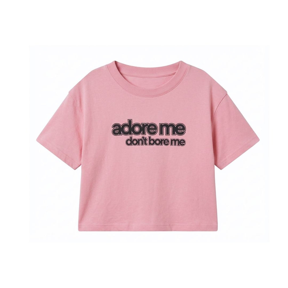 CROP T-SHIRT ADORE ME / nectar