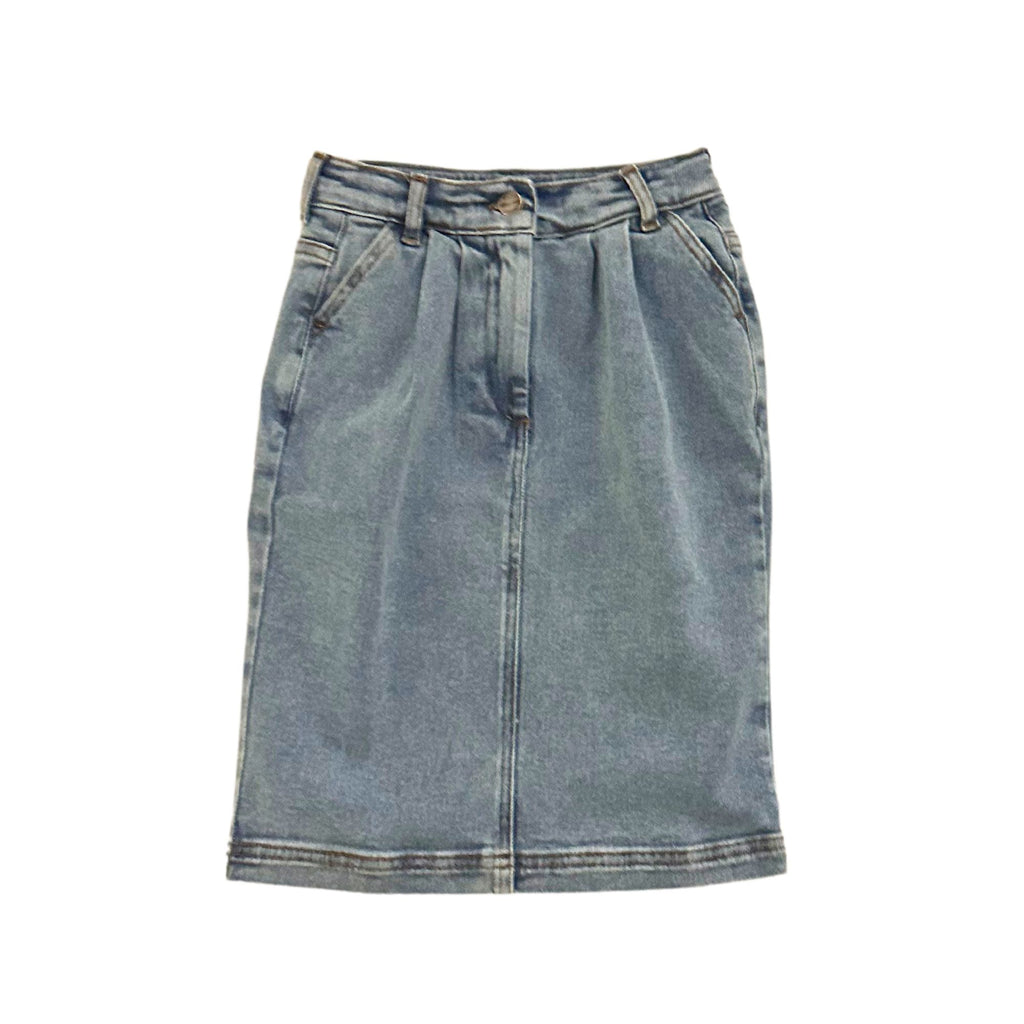 DENIM SKIRT / VINTAGE BLUE