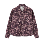 CAMO OVERSHIRT / brown