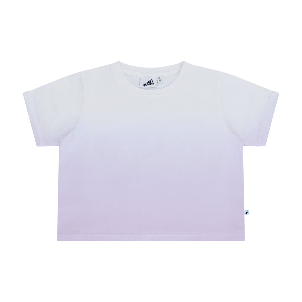 CROP TEE Dip Dye