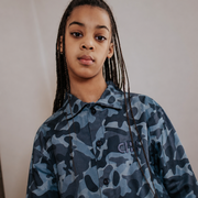 CAMO OVERSHIRT / blue
