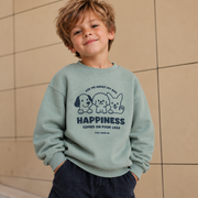 SWEATER DOGS /  silver blue