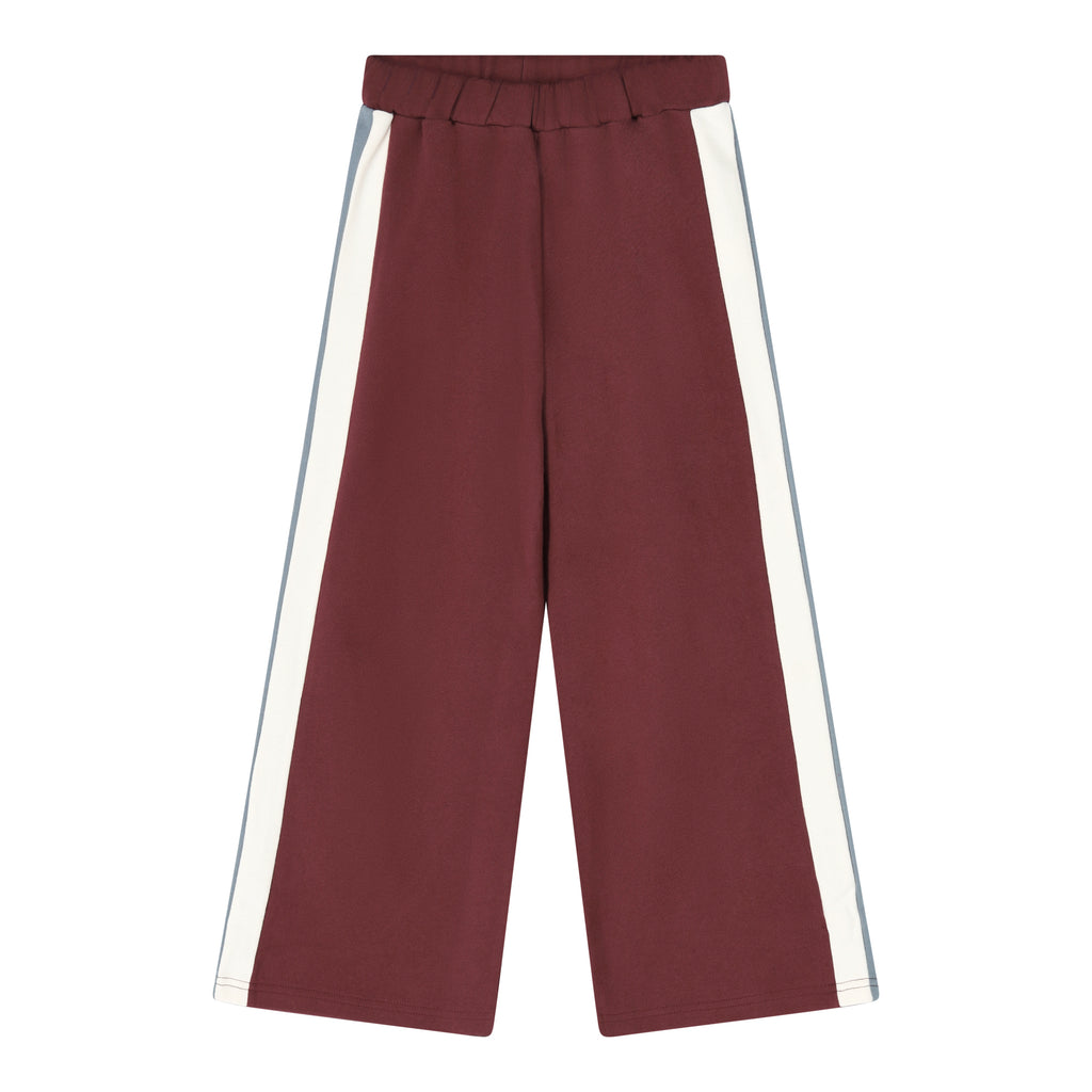 COLOUR BLOCK WIDE JOG PANT port