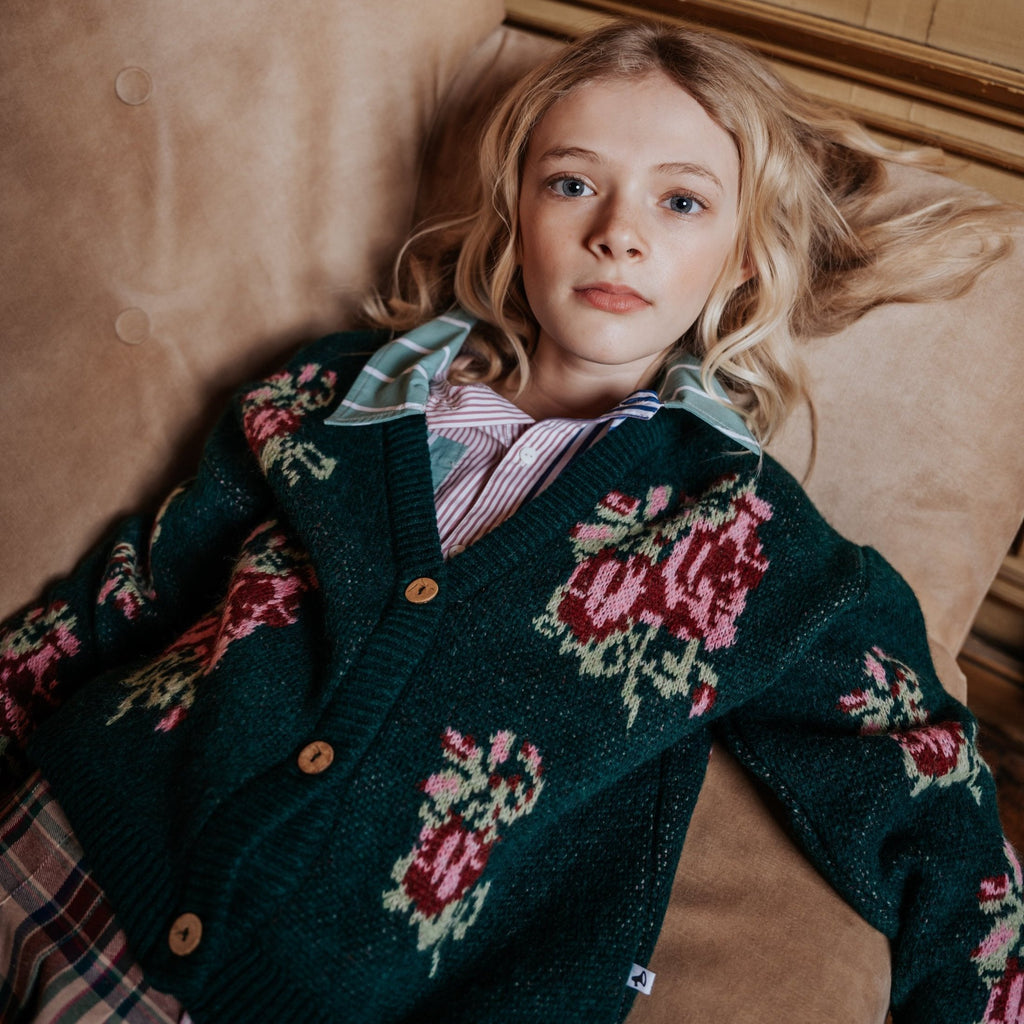 FLORAL CARDIGAN