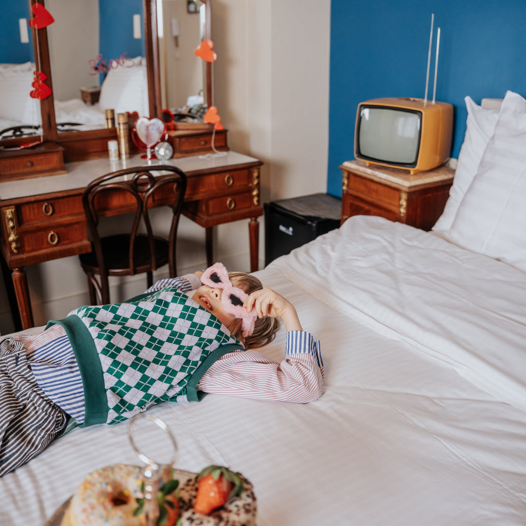 SPENCER knit / ARGYLE