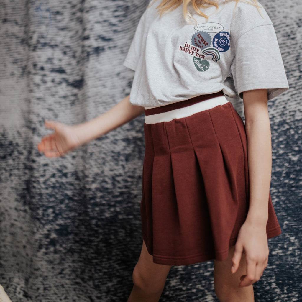 PLEATED SKIRT port