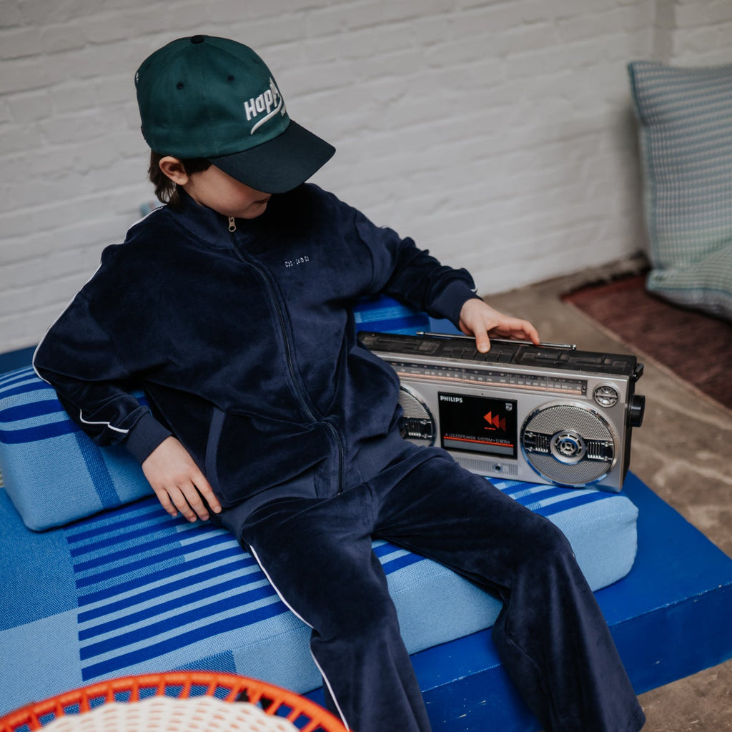 VELOUR TRACK JACKET