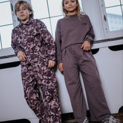 DARTED JOG PANT / peppercorn