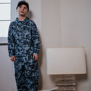 CAMO OVERSHIRT / blue