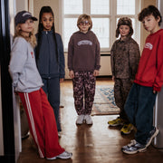 STRAIGHT JOG PANT / red