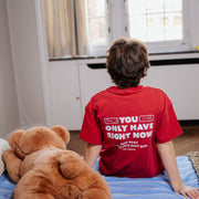T-SHIRT RIGHT NOW / red