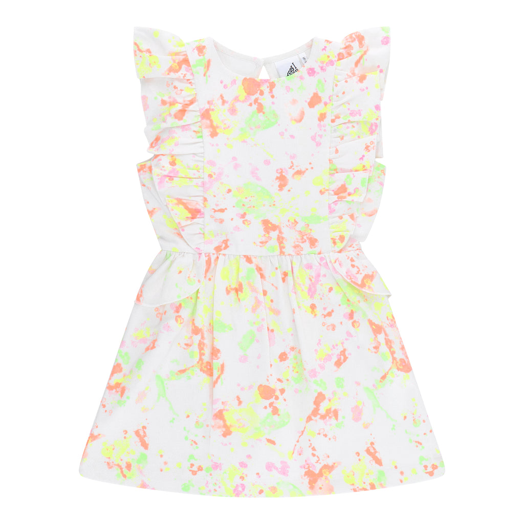 RUFFLE DRESS Paint Splash