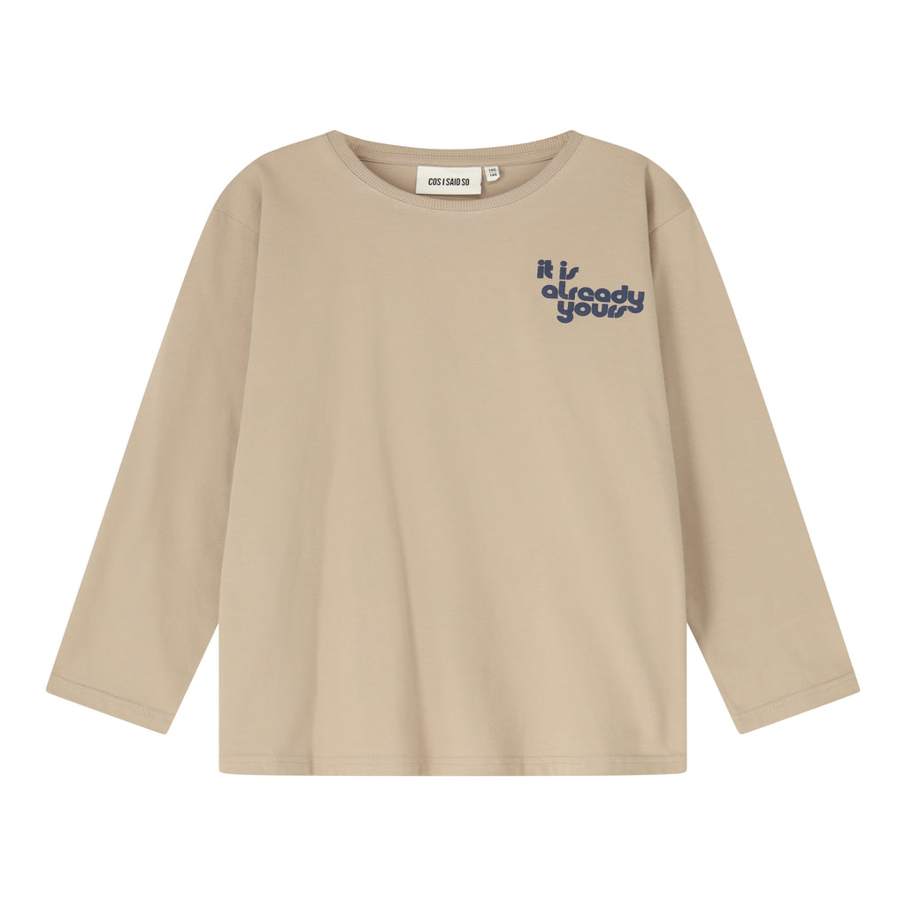 LONG SLEEVE T-SHIRT it is already yours