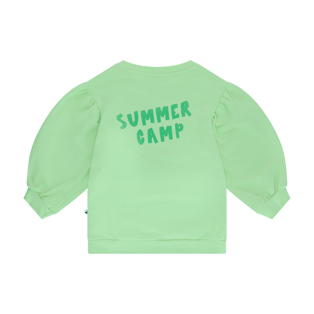 PUFF SLEEVE SWEATER Summer Camp