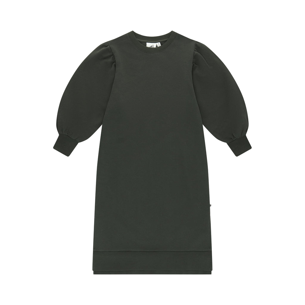 PUFF SLEEVE JOG DRESS