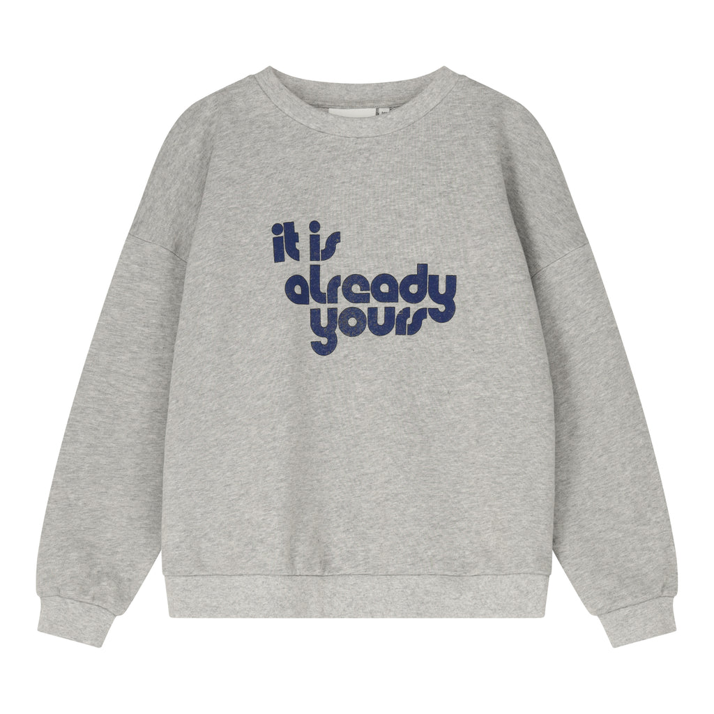 SWEATER It is already yours - grey melange