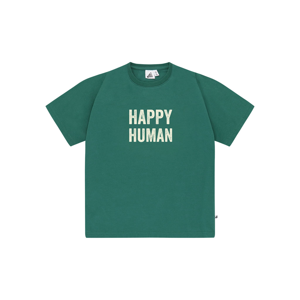 T-SHIRT HAPPY HUMAN / JASPER