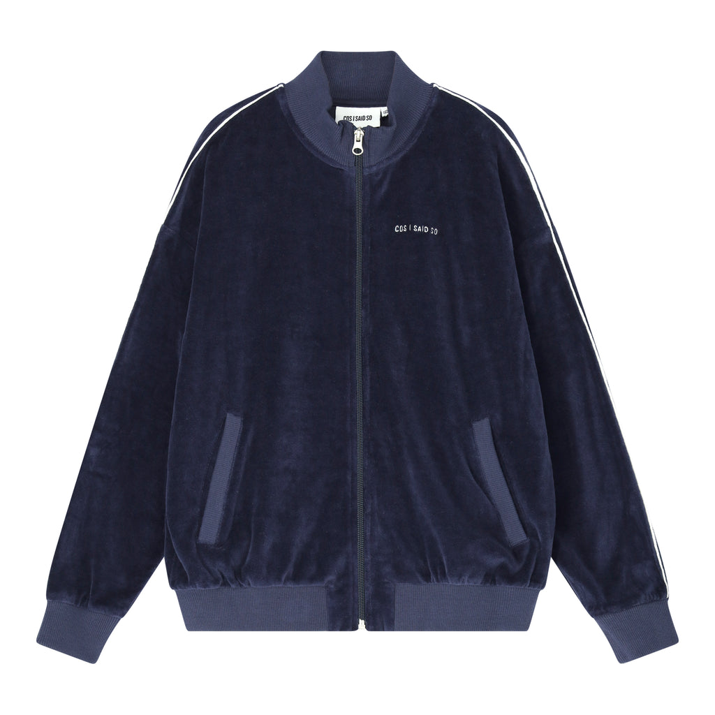 VELOUR TRACK JACKET