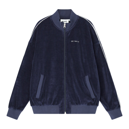 VELOUR TRACK JACKET